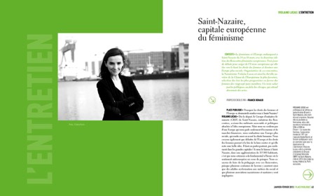 Entretien Saint-Nazaire, capitale européenne du féminisme